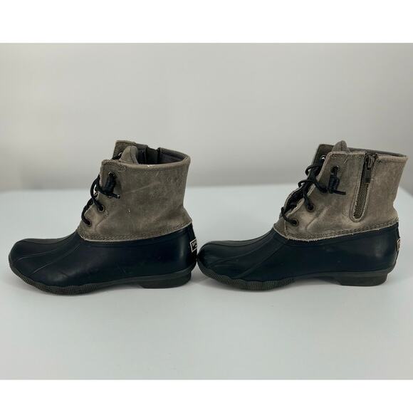 Sperry Women's Saltwater Emboss Duck Boots, Size 7 - Picture 6 of 13